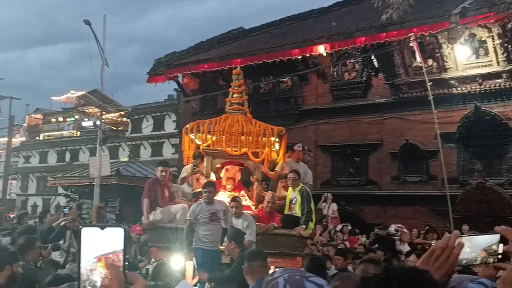 Kumari living goddess of Nepal